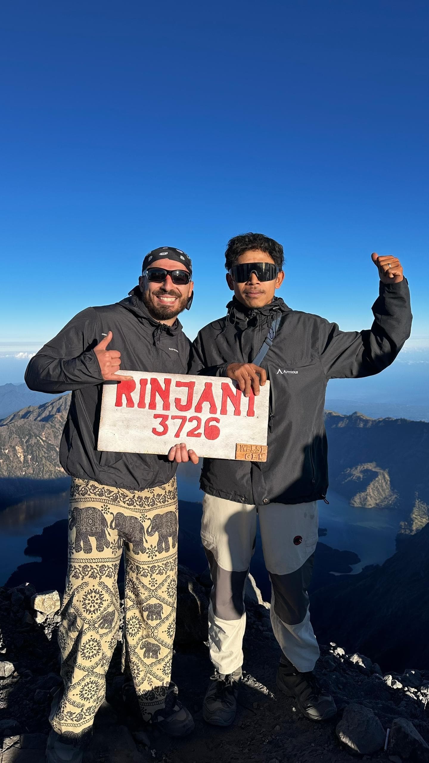 summit lake rinjani